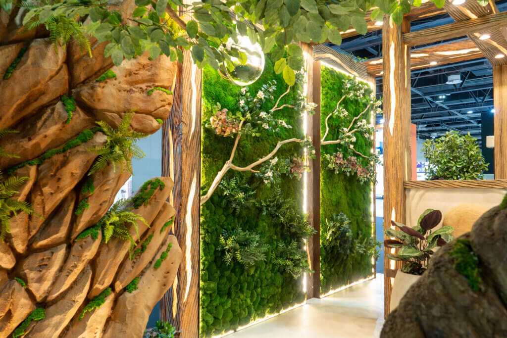 Moss Walls Dubai | Premium Commercial Biophilic Design